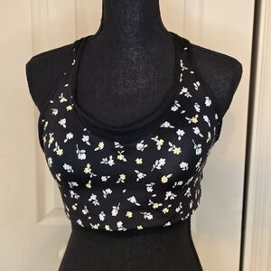 Victoria Pink Sport Floral Sports Bra, Sz L